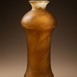 Vidrios San Miguel Glass Vase Gala Bottle Handmade in Spain Recycled Glassware